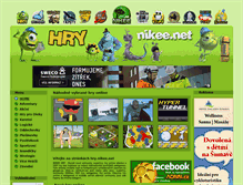 Tablet Screenshot of hry.nikee.net