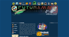 Desktop Screenshot of futurama.nikee.net